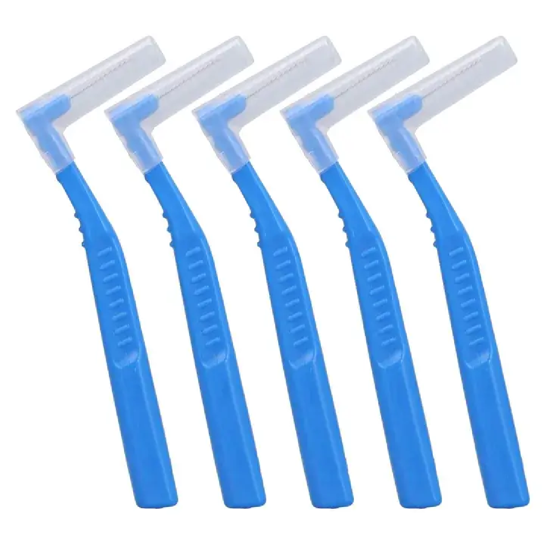 0717633_l-shaped-interdental-brushes-for-between-teeth-and-gums5pcs-angle-interdental-brushes-brush-micro-ti-01 Interdental Brush - Image 1
