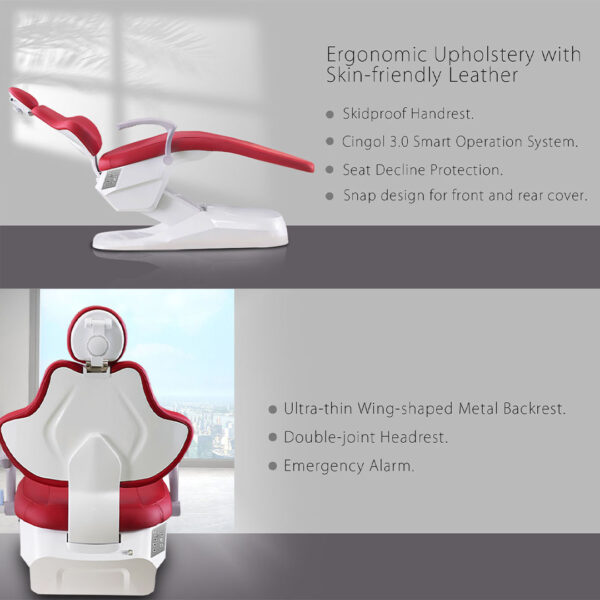 Cingol’s X3 Disinfection Integral Dental Chair / Dental Unit - Image 3