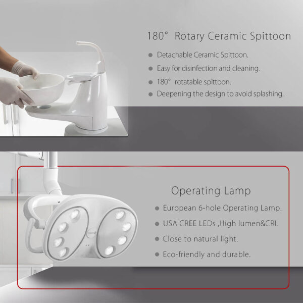 Cingol’s X3 Disinfection Integral Dental Chair / Dental Unit - Image 7