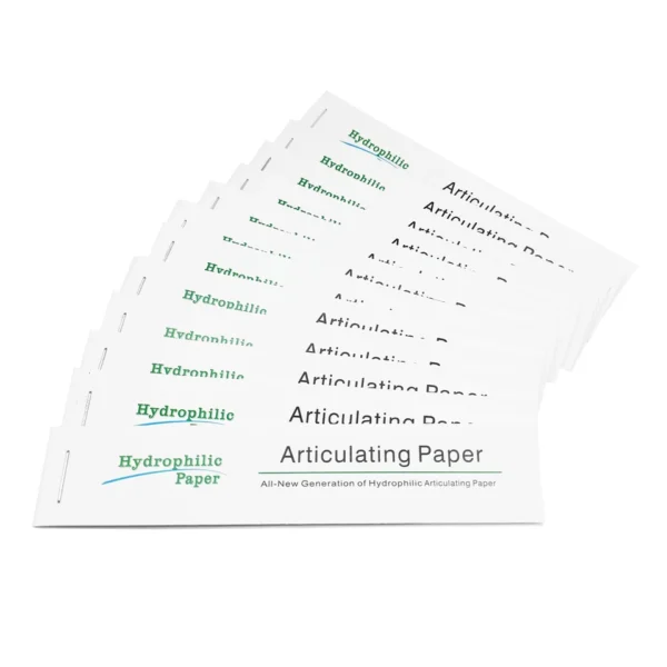 Thickening Red/Blue Straight Type Dental Hydrophilic Paper | Articulating paper - Image 3
